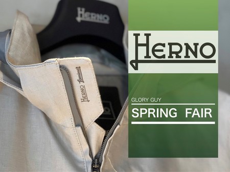 【美品】ヘルノ　ラミナー　マウンテンパーカー　リネン　GALWAY　XXLサイズ HERNO マウンテンパーカー ウインドブレーカー LAMINAR GORE-TEX